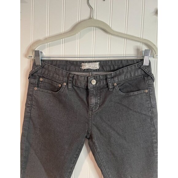 Free People Womens Gray Ombre Skinny Jeans Size 26 Cotton Blend - Picture 10 of 16